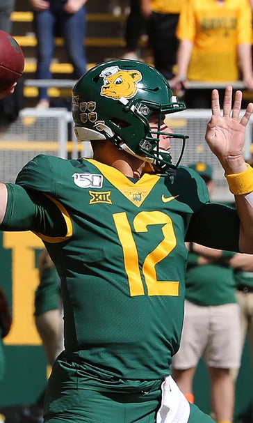 No. 22 Baylor needs 2 OTs to beat Texas Tech 33-30